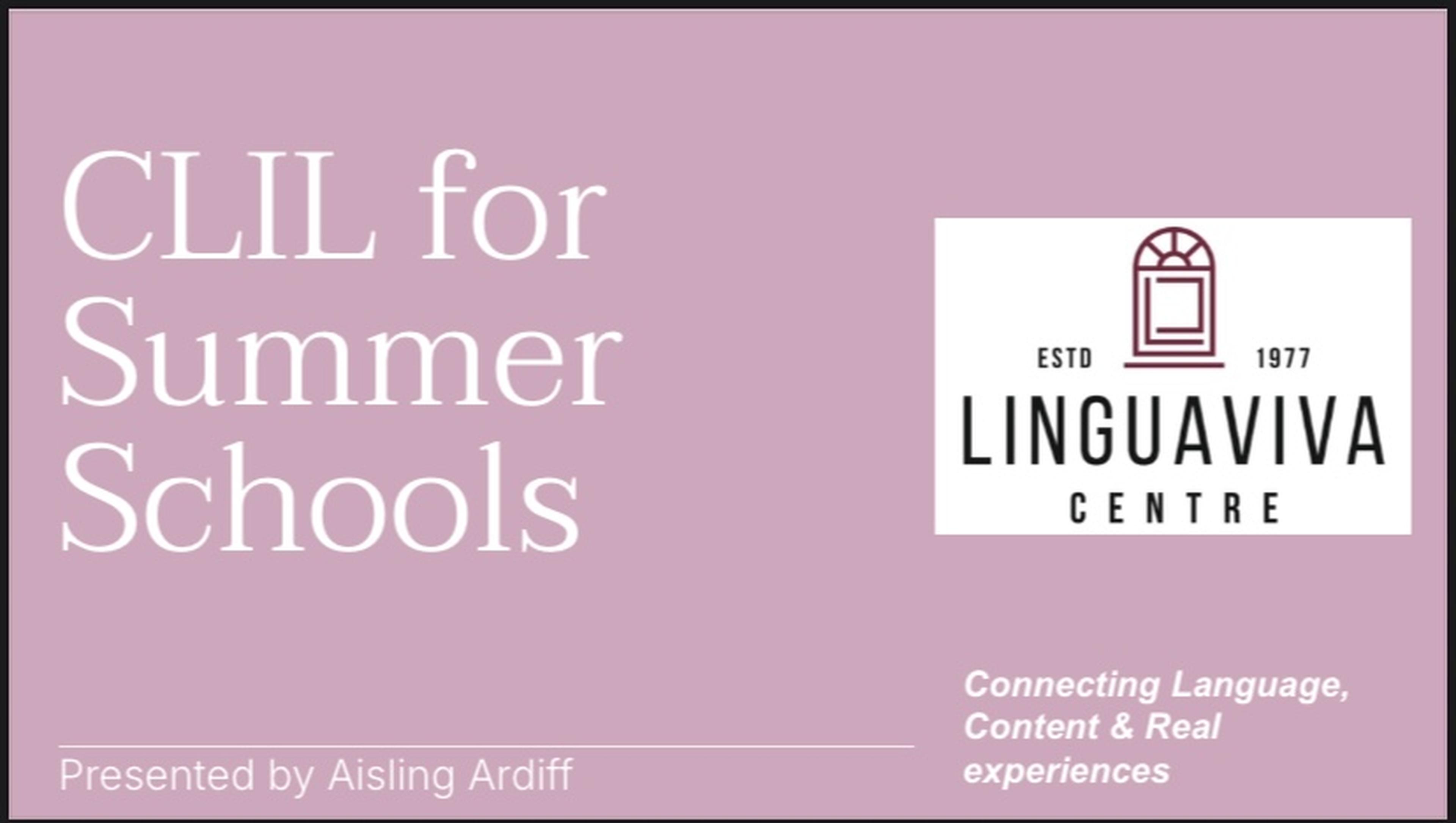 Webinar CLIL organizado por Global Studies como cierre de año, con docentes y profesionales de la educación participando online.